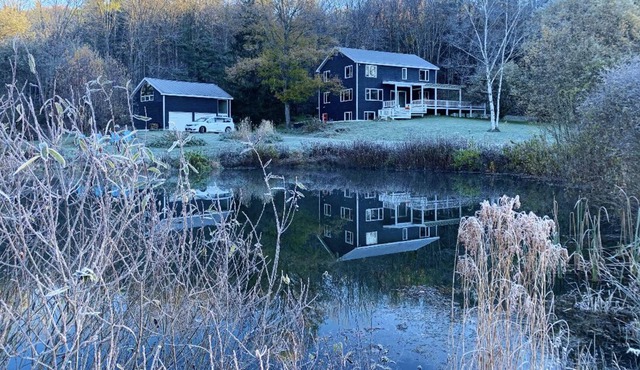 Patton Pond: the New York side of the Berkshires