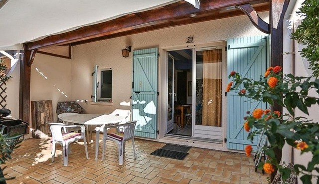 Pavillon T4 Mezzanine, 6 Pers, Terrasse, Parking, Proche Lac & Commerces, Port Leucate - FR-1-81-460