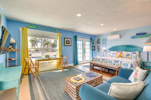 PCB Studio with Private Patio Steps to Beach!