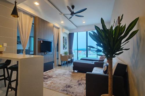 PD D'Wharf The Nest Studio With 50' Smart TV & Free WIFI
