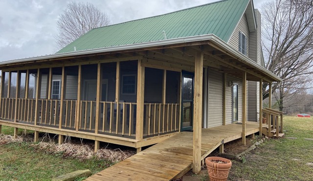 Peace and quiet of country living within minutes of city amenities.