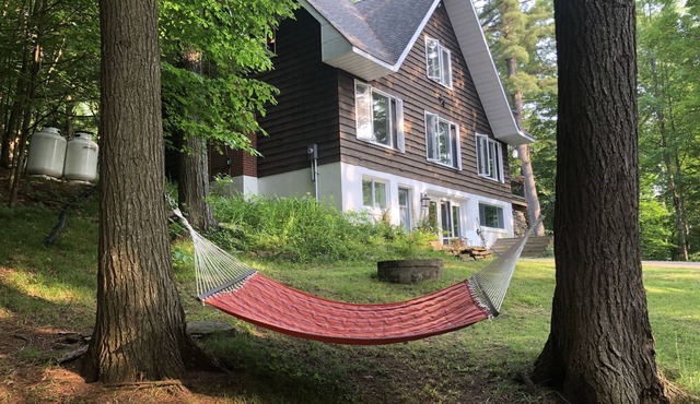 Peace & Privacy on 10 acres with full game room and fireplace