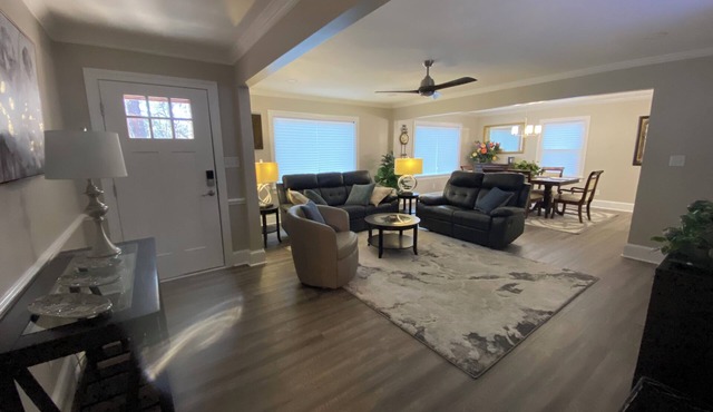 Peaceful 3BR NW Raleigh Ranch Home. Pet friendly, RDU, UNC/Rex, Crabtree Mall