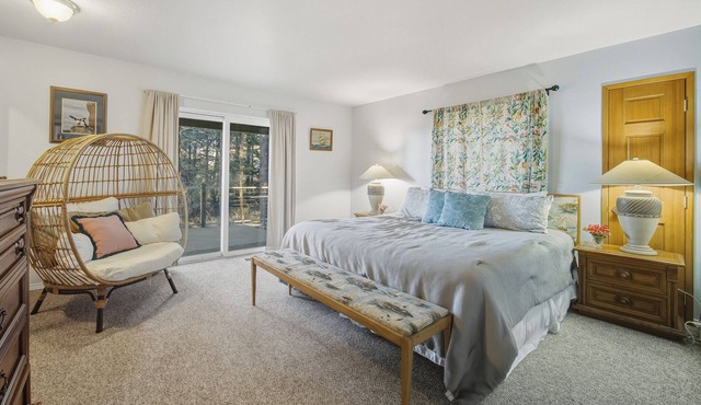 Peaceful 4BR Cape Meares Home | Ocean Views, Forest Setting, Wraparound Deck + King Bed