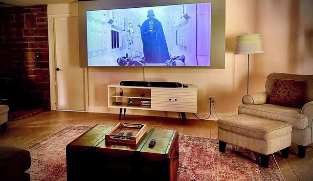 Peaceful 4BR Home w/Fire Pit + Projector | Pets Welcome
