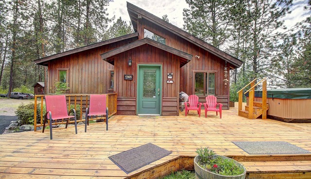 Peaceful and spacious home tucked away at the base of the Mission Mountains.