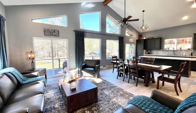 Peaceful & Beautiful Vacation Home- steps away from the river!