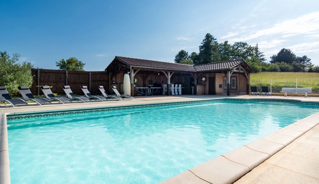 Peaceful But Centrally Located Dordogne Farmhouse with private heated pool.