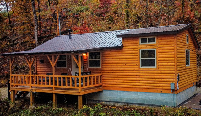 Peaceful Cabin in the Forest With Hot Tub & Views - Hill Haven