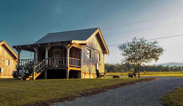 Peaceful Cabin Near Waterfalls, Fire Pit + Creek
