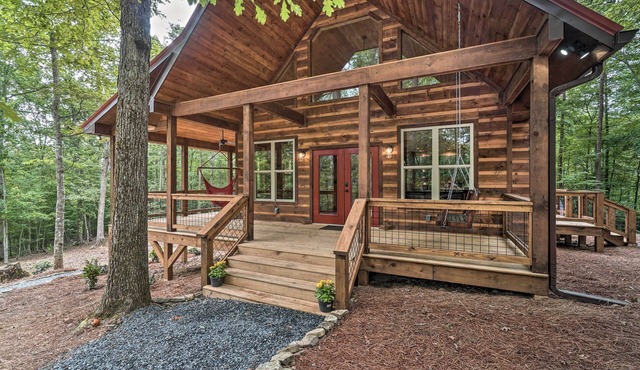 Peaceful Cabin on 3 Private Acres: Deck & Fire Pit