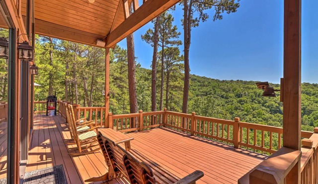 Peaceful Cabin w/Deck + Scenic Mtn Views!