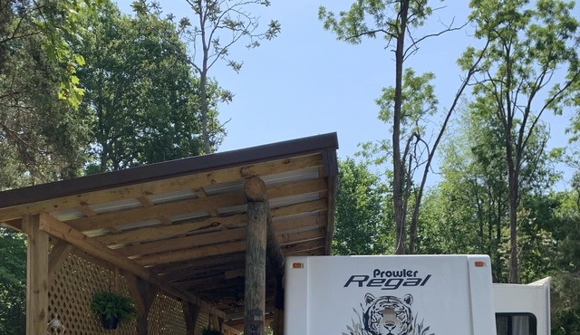 Peaceful Camper on the “High Bridge Trail”