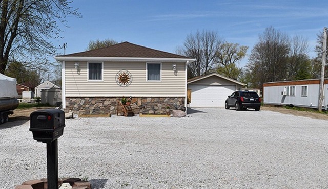Peaceful canal front off beautiful Lake St. Clair.