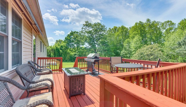 Peaceful Chatham Home w/Grill & Deck