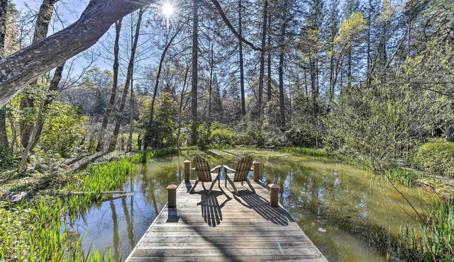 Peaceful Cottage w/Grill & Yard in Grass Valley!