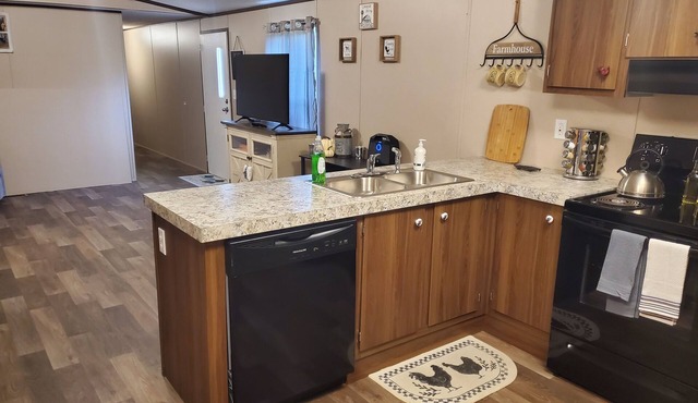 Peaceful country home away in the wilderness