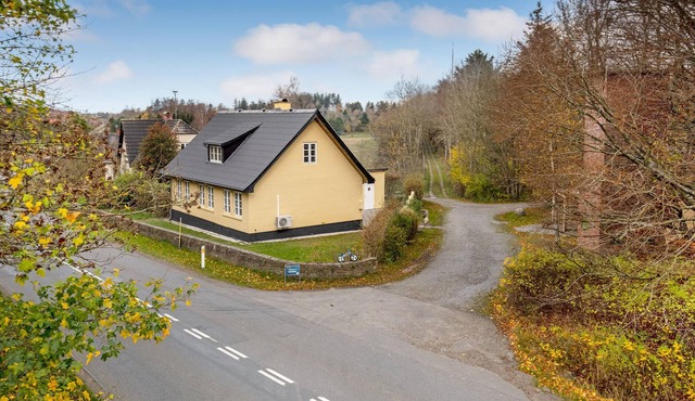Peaceful country house in the forest in the center of Bornholm.