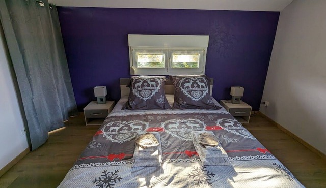 Peaceful Countryside Retreat near Epinal - Family Room, Nature Trails & Biking Routes