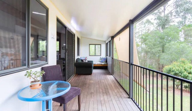 Peaceful getaway close to Brisbane.