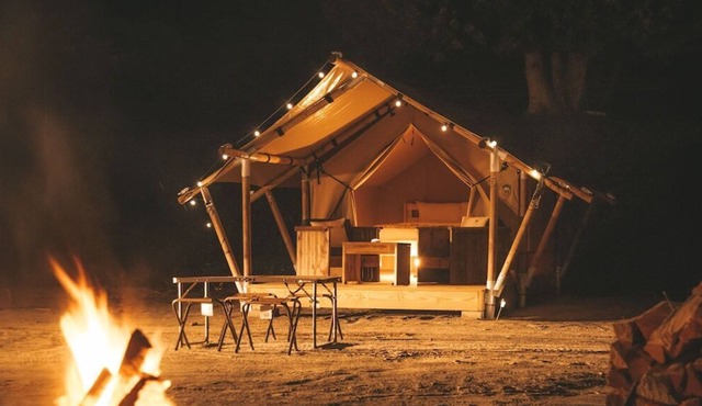Peaceful Glamping Tent near Adirondack Mountains