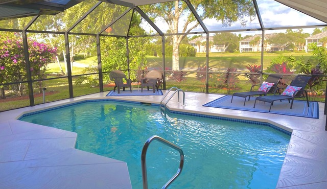 Peaceful Heavenly Getaway In Lely Resort/Private Heated Pool