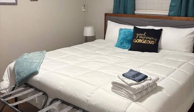 Peaceful Hideaway 1-bedroom apartment with king bed in charming Belhaven