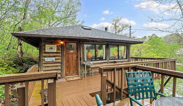 Peaceful Historic Cabin on Lake Lucerne, Fireplace