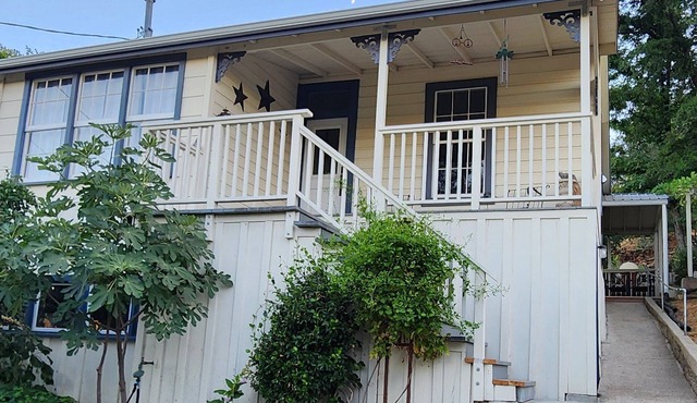 Peaceful Historic Home Steps from Main Street with Porch & Patio