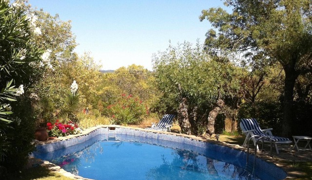 Peaceful house El Escorial, swimming pool, fiber optics, Wifi, air-conditioned (HVAC), BBQ