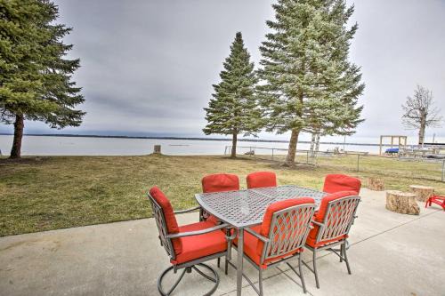 Peaceful Lakefront Houghton Lake Property with Patio