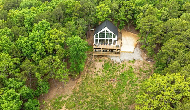 Peaceful Lakefront Hideaway with Private Beach!