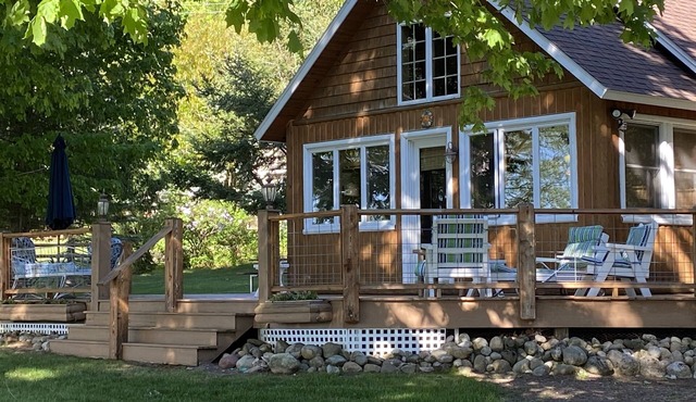Peaceful, lakeside cabin near Mackinac - perfect place to rest and unwind.
