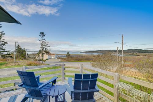Peaceful Lubec Home w/Views: Walk to Beach!