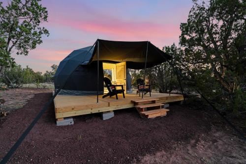 Peaceful Luxury Glamping Dome Stay