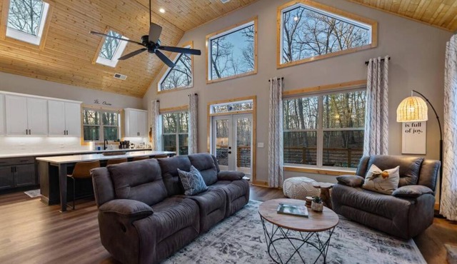 Peaceful Modern Chalet in Ellijay