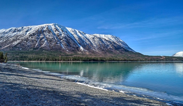 Peaceful Mountain-View Home - Walk to Kenai Lake!
