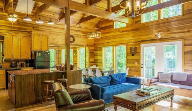 Peaceful North Carolina Retreat with Game Room!