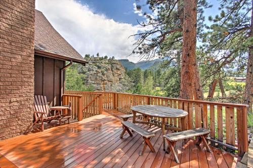 Peaceful Pines Estes Park Home Longs Peak View