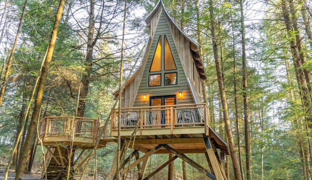 Peaceful Pines Luxury Treehouse