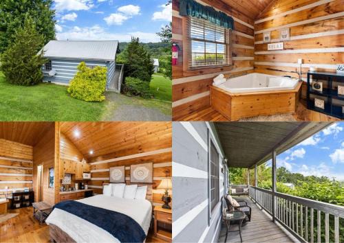 Peaceful Pines Mountain Cabin with Jacuzzi and Views! Cabin 12