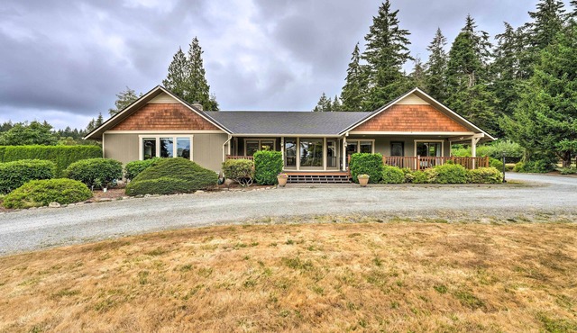 Peaceful Ranch-Style Camano Home on 5 Acres!