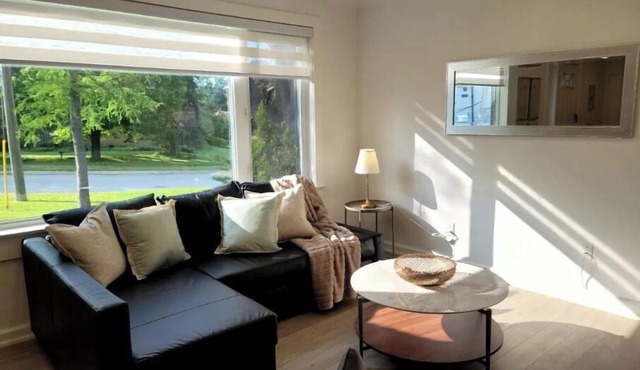 Peaceful, relaxing 3-bedroom house with 2 cars indoor separate garage.