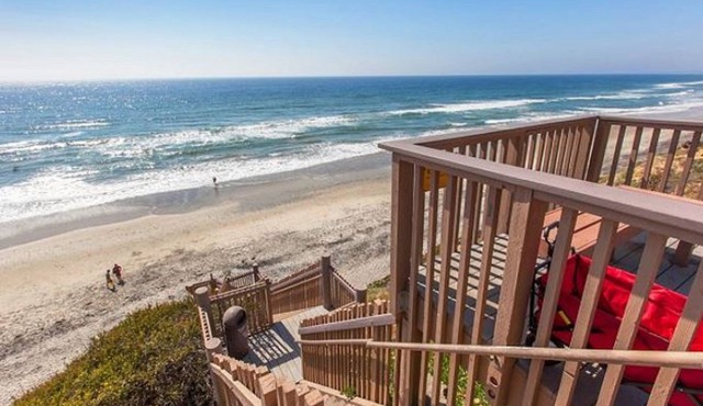 Peaceful Seaside Condo In Seabluffe, Leucadia. 1 Minute Walk To Private Beach.