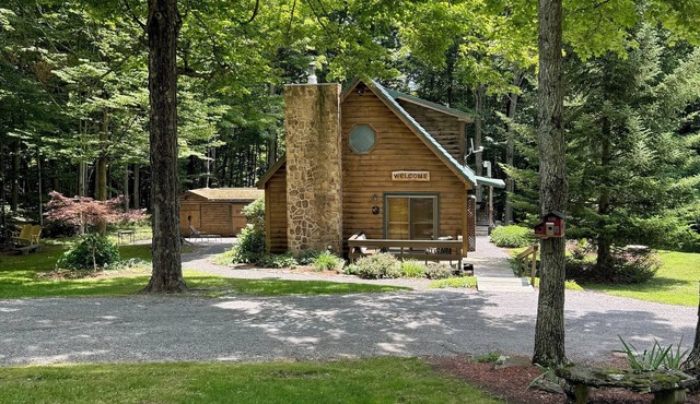 Peaceful & Serene 🦌 Cozy Hillside Cabin ☀️ Koi Pond 🐸 Pet Friendly 🐕