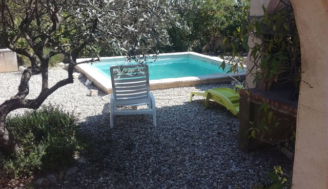 Peaceful villa with swimming pool, ideal for family, a few km from UZES GARD