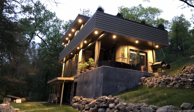 Peaceful Waterfront - Frank Lloyd Right Inspired Home