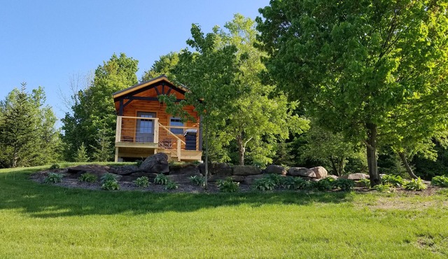 Peacefully located back off the road, with scenic views.