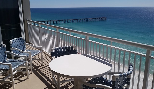Pearl 1605 Sugar White Sand & Emerald Waters! Beautiful Gulf Views!