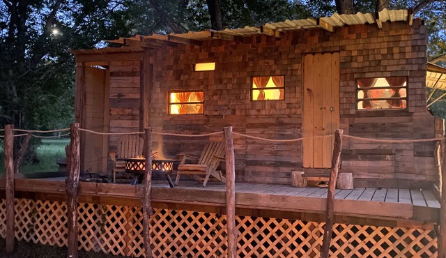 Pecan Grove Cabin on 15 acres near a creek